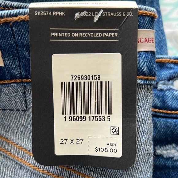 Levi’s RIBCAGE STRAIGHT ANKLE Jeans - Picture 10 of 10